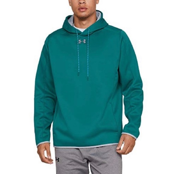 Under Armour Men's UA in The Zone Hoodie MD turquoise - Picture 1 of 2